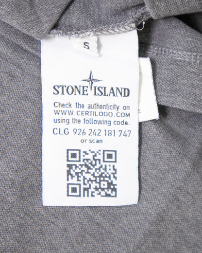 Polo Stone Island gris