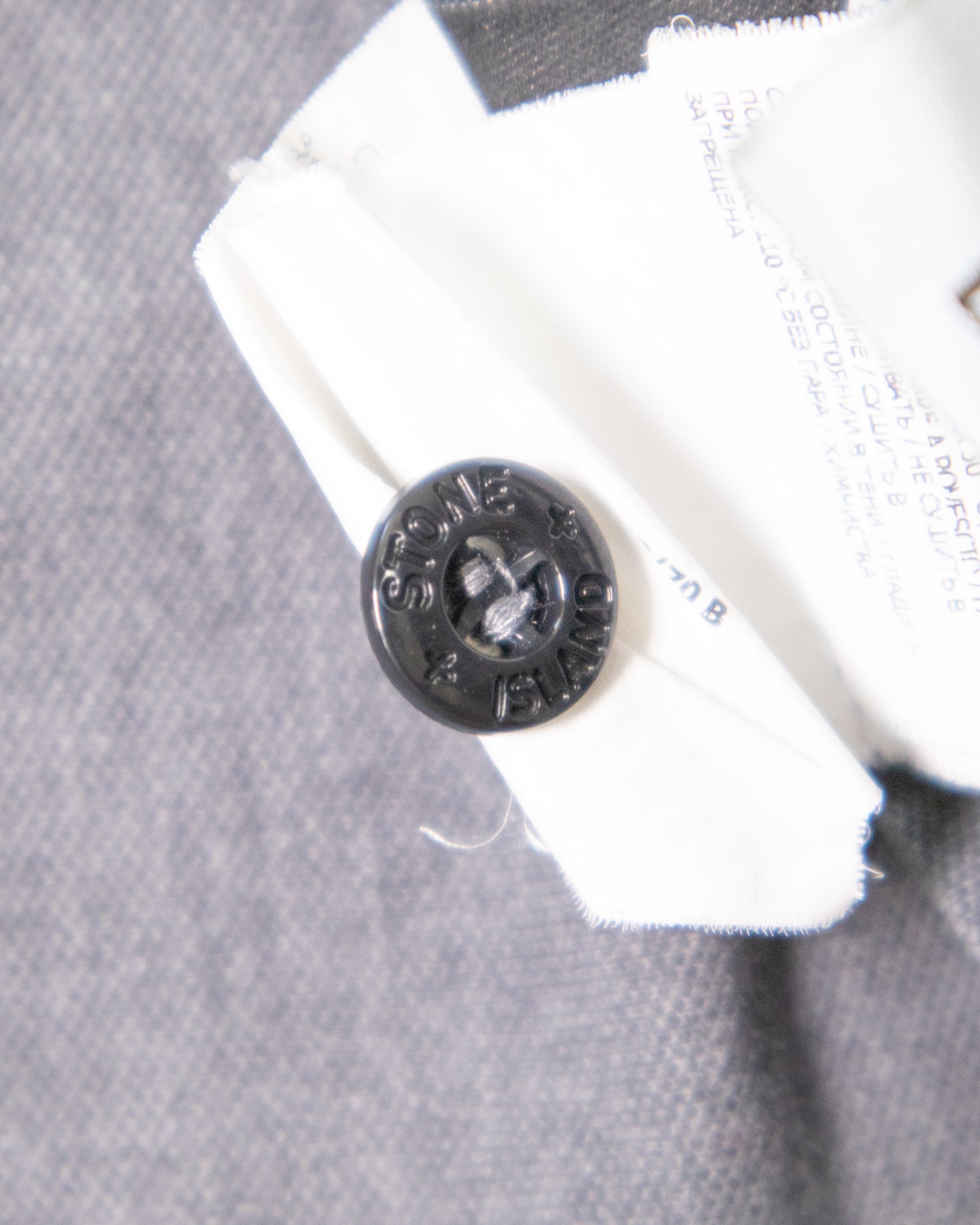 Polo Stone Island gris