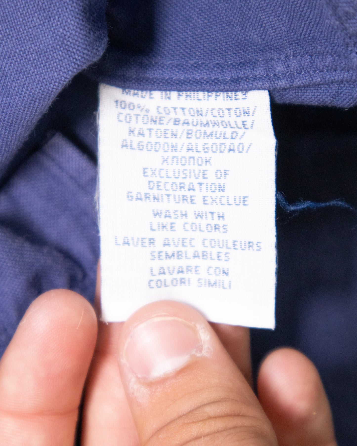 Chemise Ralph Lauren bleu