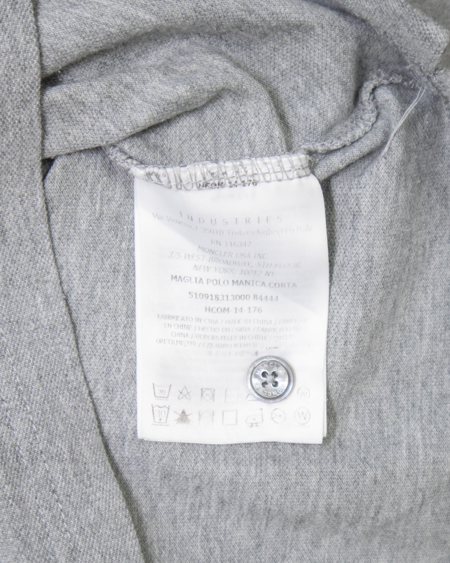 Polo Moncler gris