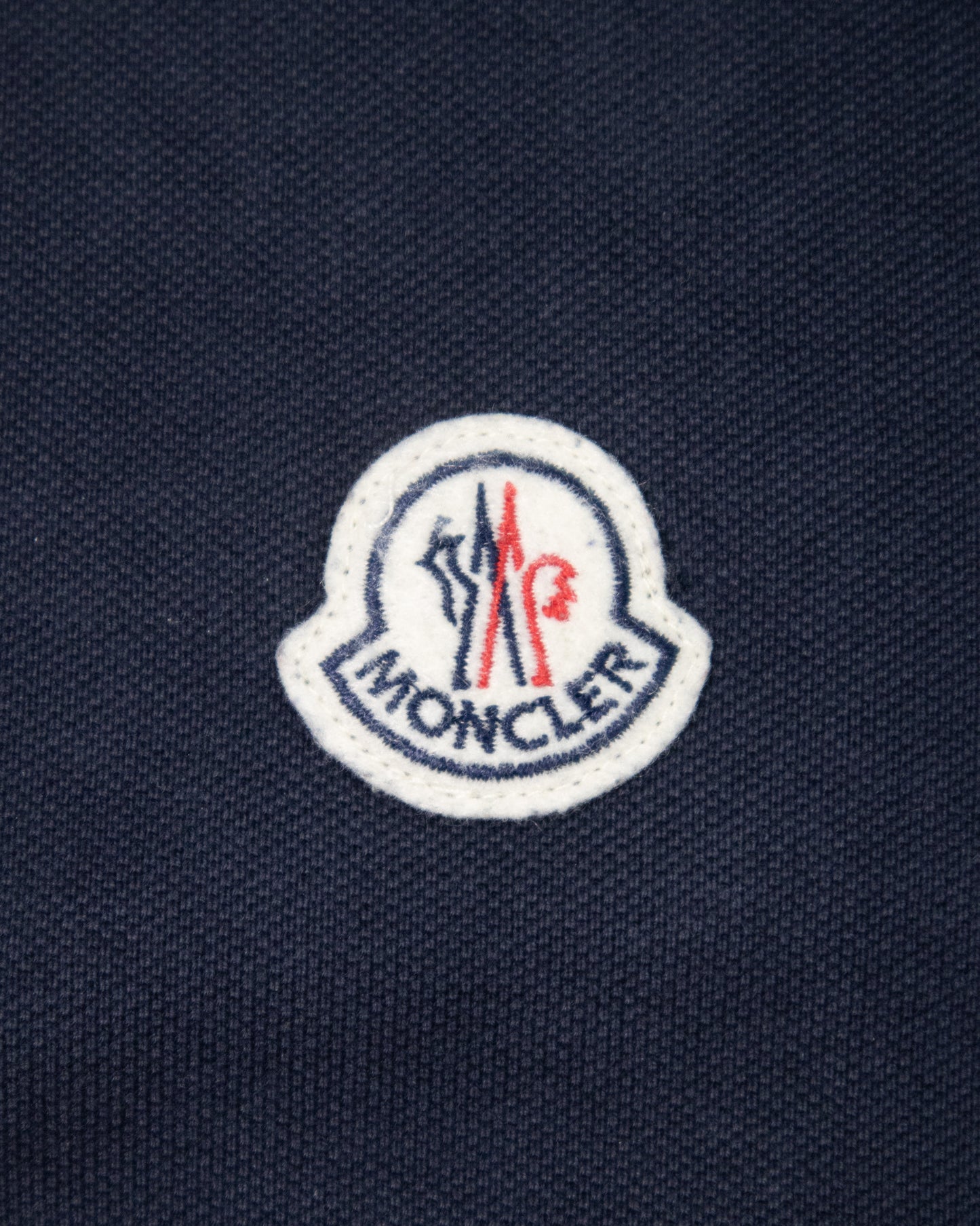 Polo Moncler bleu marine