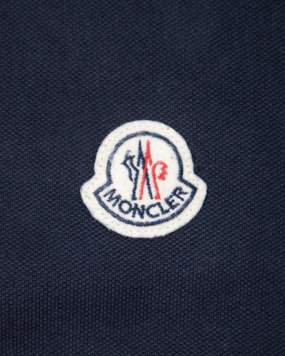 Polo Moncler bleu marine