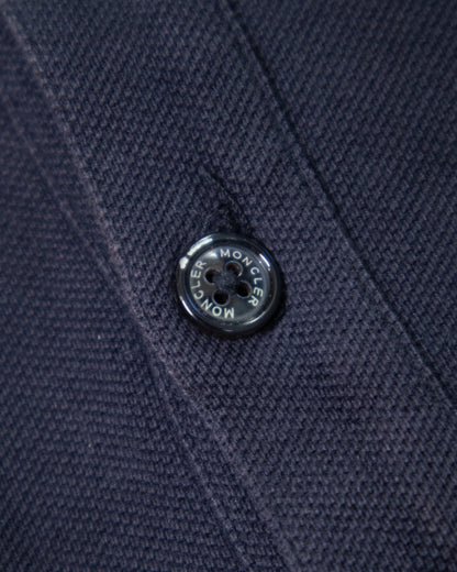 Polo Moncler bleu marine
