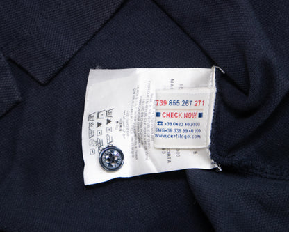 Polo Moncler bleu marine