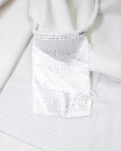Polo Moncler blanc