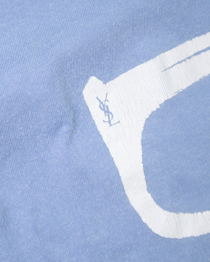 T-shirt Yves Saint Laurent bleu