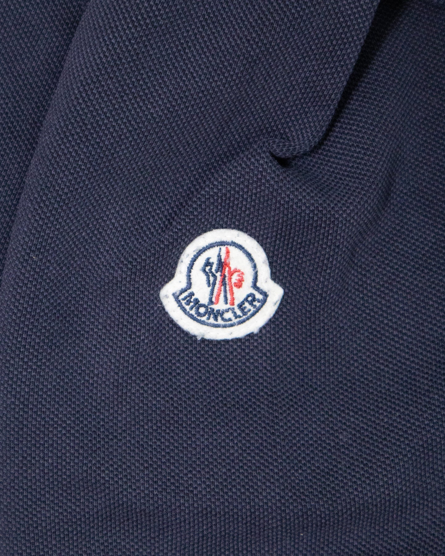 Polo Moncler bleu marine