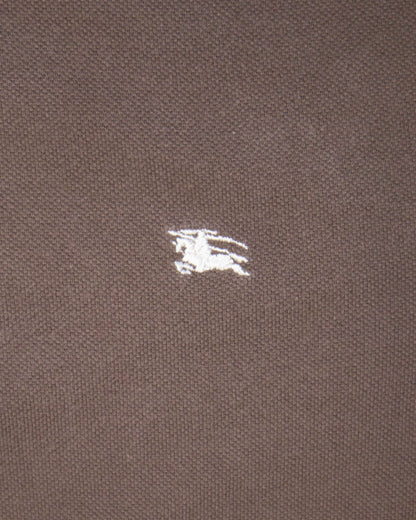 Polo Burberry marron