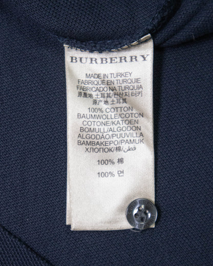 Polo Burberry bleu