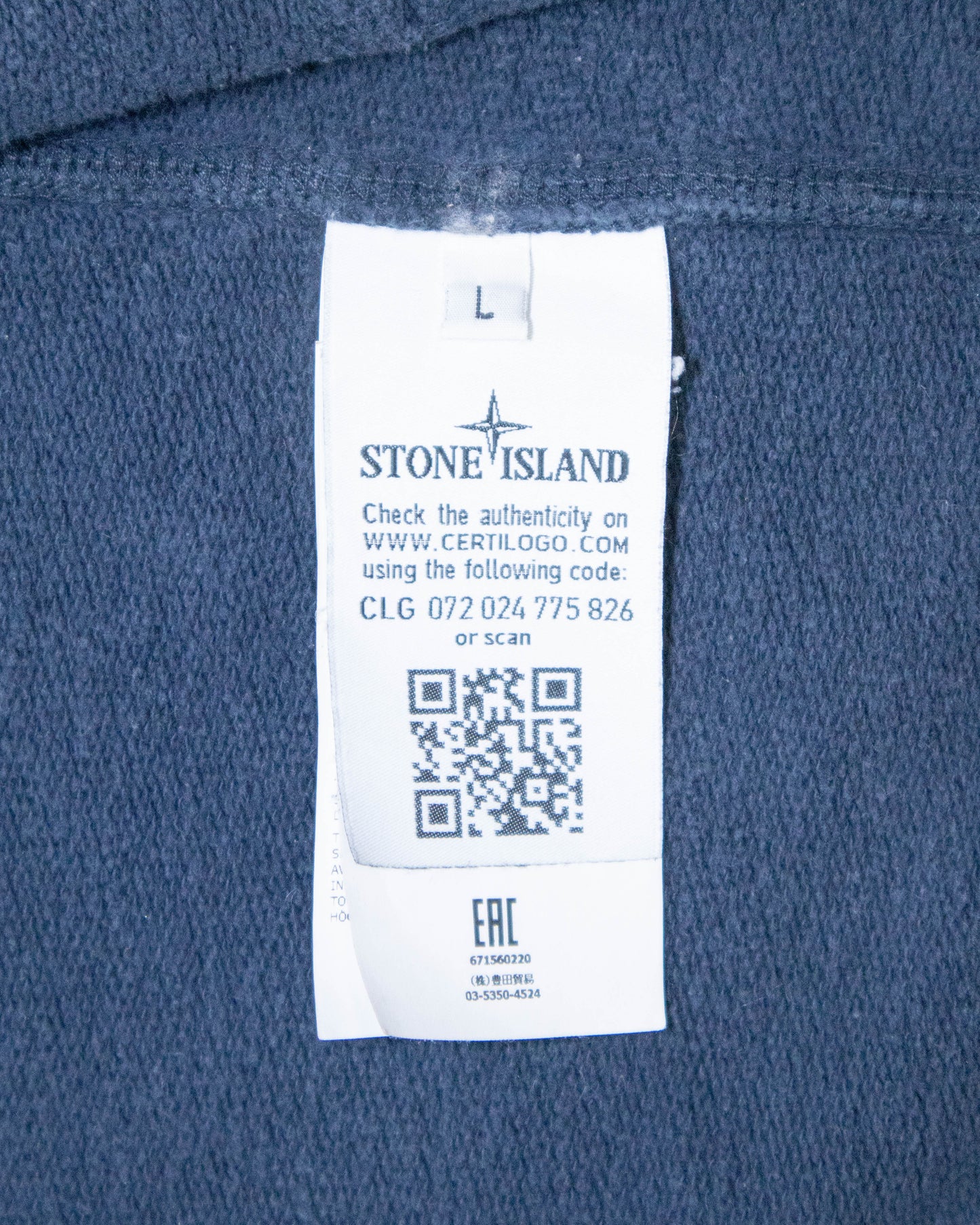 Zip Stone Island