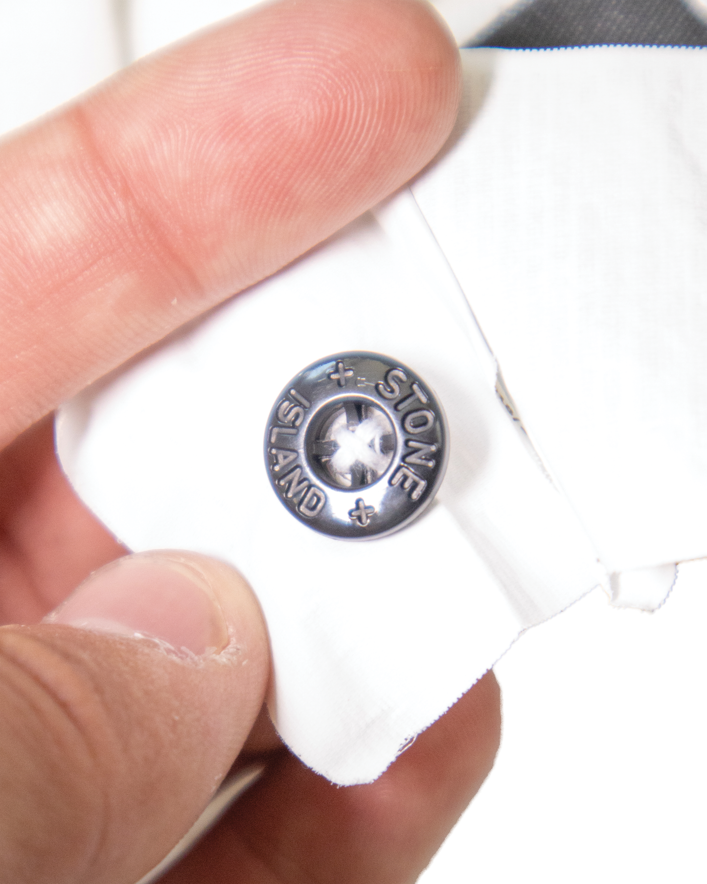 Polo Stone Island blanc